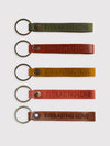 Everlasting Love Leather Keychain