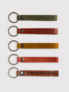 Everlasting Love Leather Keychain