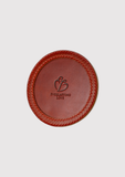 Togetherness Leather Coaster