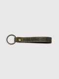 Everlasting Love Leather Keychain