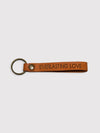 Everlasting Love Leather Keychain