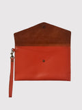 Pursuit Leather Envelope Clutch