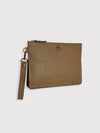 Generosity Leather Clutch