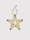 Leather Star Ornaments