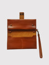 Harvest Leather Clutch (Double Snap)