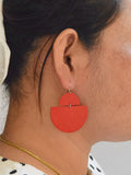 Creation Leather Earrings