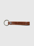 Everlasting Love Leather Keychain